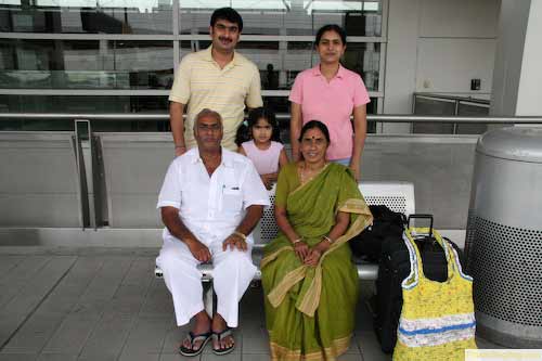 nice family from India in Detroit